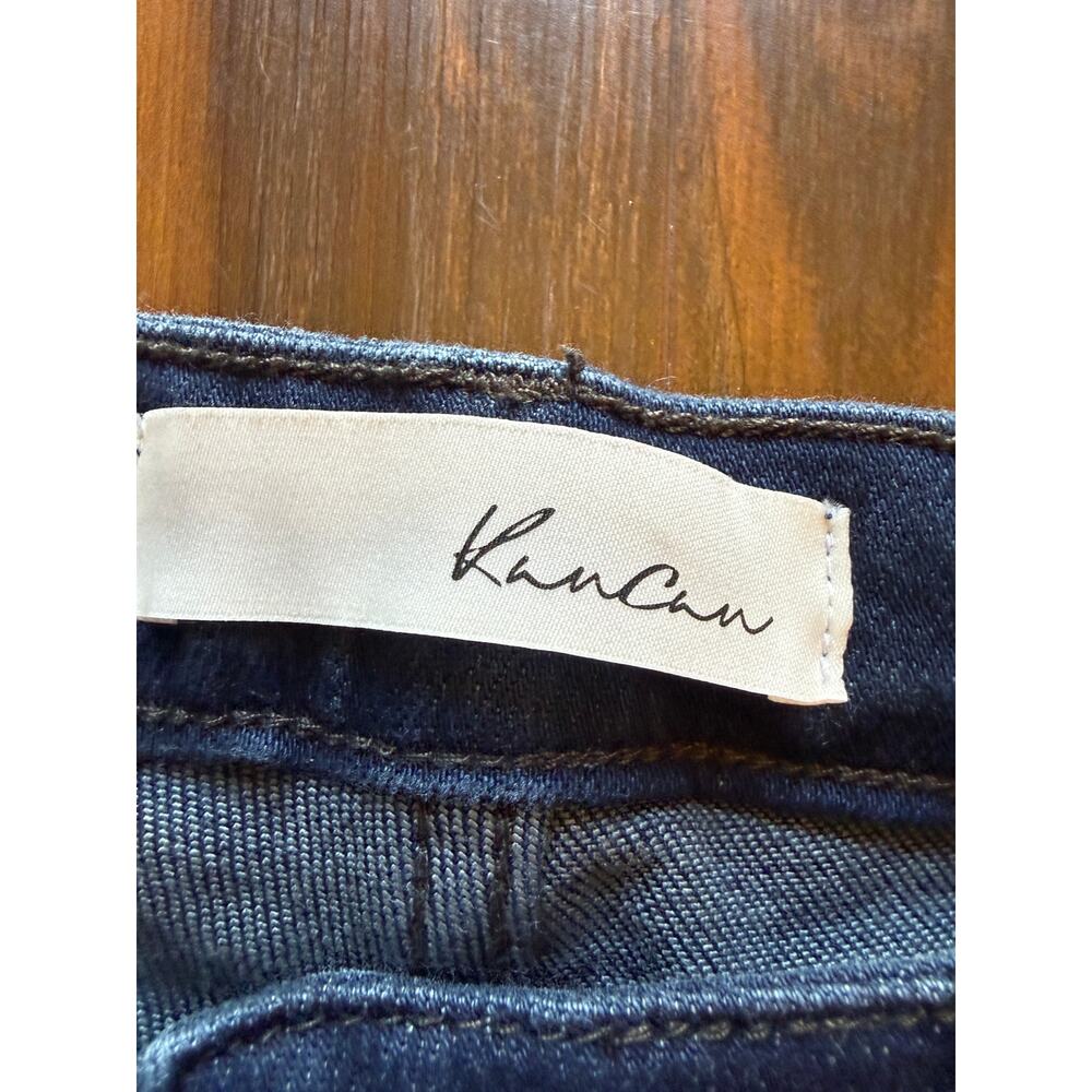 KanCan Split Front Flare Leg Raw Hem Jeans Size 11/29 - Picture 7 of 11